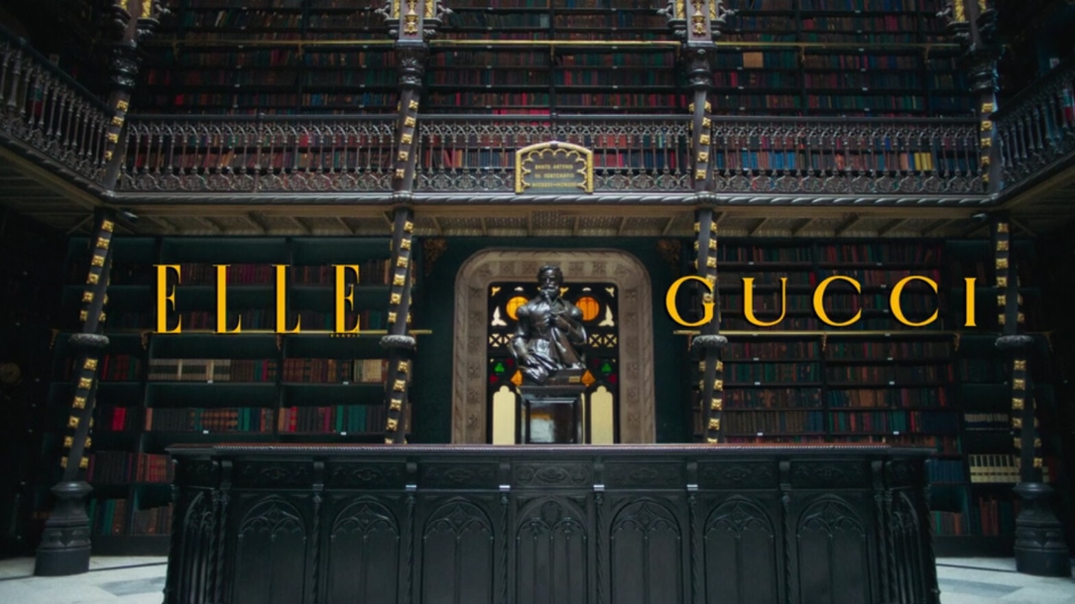 Elle x Gucci - The GG Marmont Book Club
