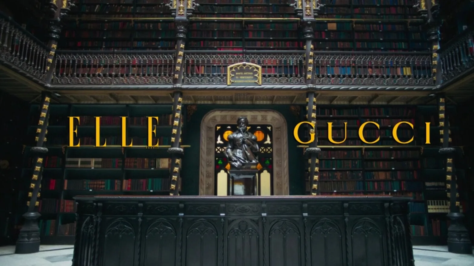 Elle x Gucci - The GG Marmont Book Club